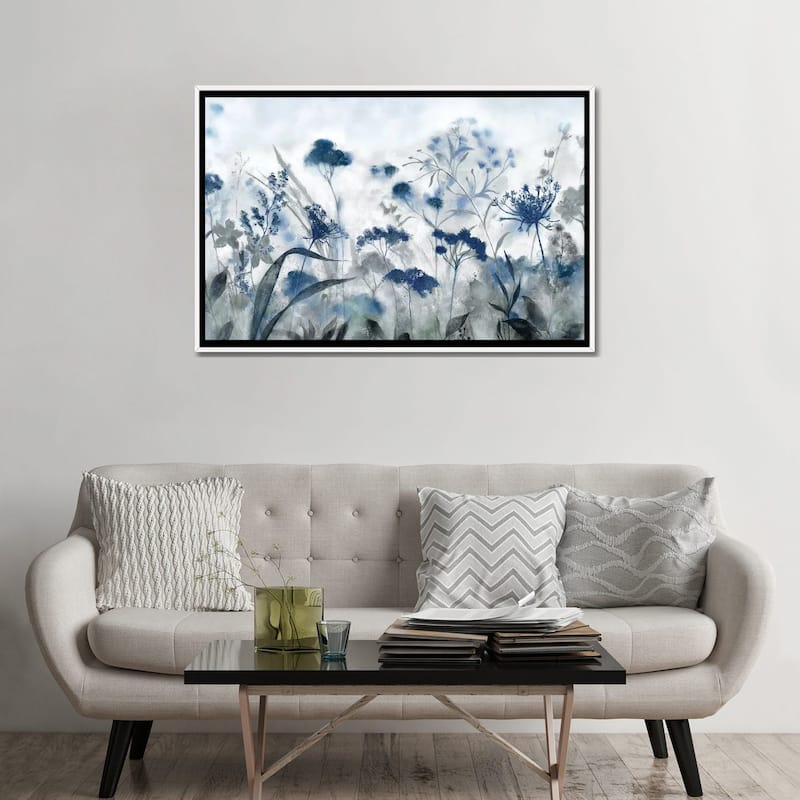 iCanvas "Inky Indigo" by Tava Studios Framed Canvas Print