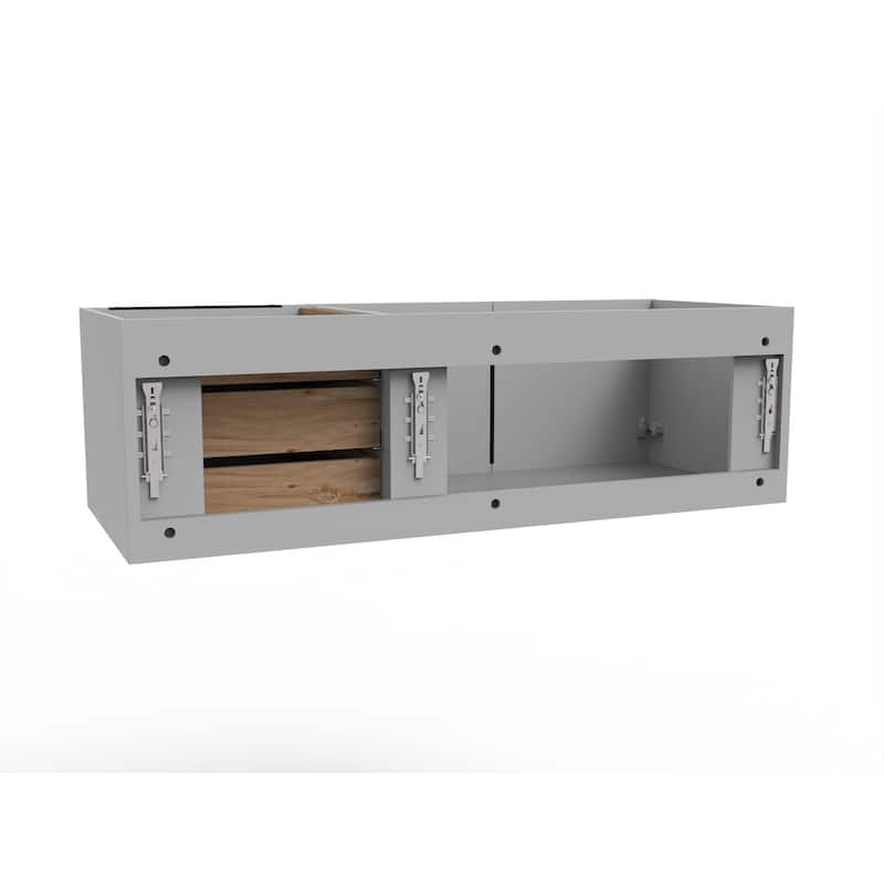 Alpine 48" Wall Mounted Bathroom Vanity (Base Only)