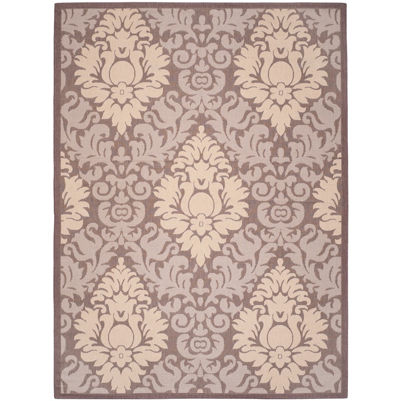SAFAVIEH Courtyard Donara Boho Indoor/ Outdoor Waterproof Patio Backyard