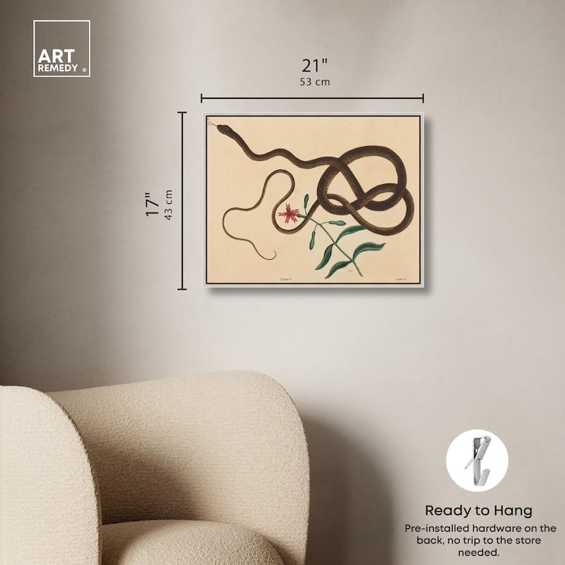 The Coach Whip Snake 1743 Canvas by Art Remedy
