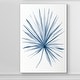 preview thumbnail 4 of 8, Indigo Tropical Leaves II -Premium Gallery Wrapped Canvas