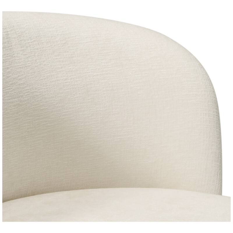 Stansberry 26 Inch Chenille Upholstered Swivel Counter Stool