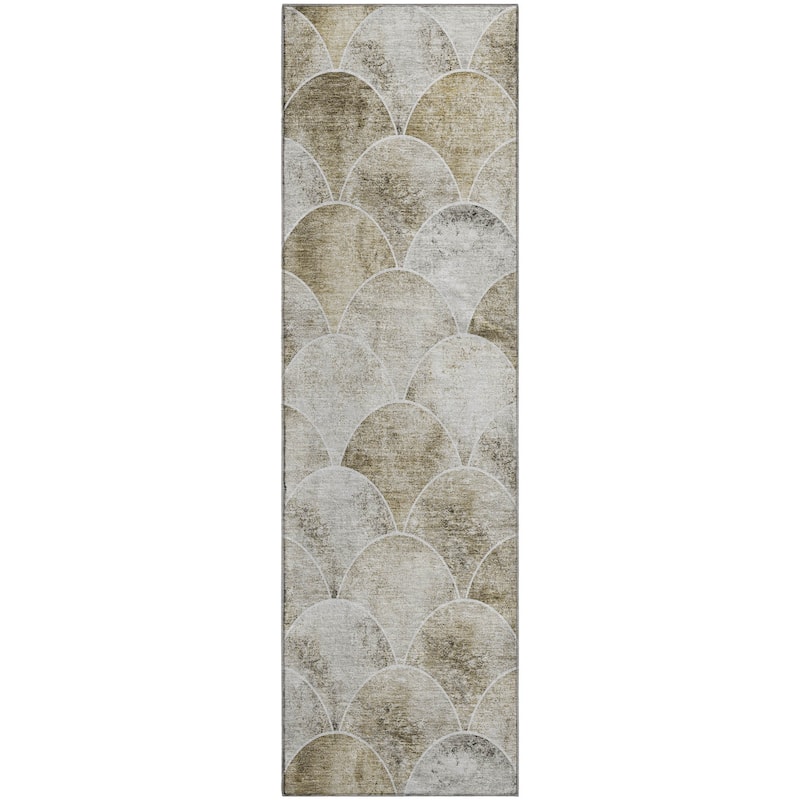 Premium Washable Super Soft Contemporary Geo Mayfield Rug