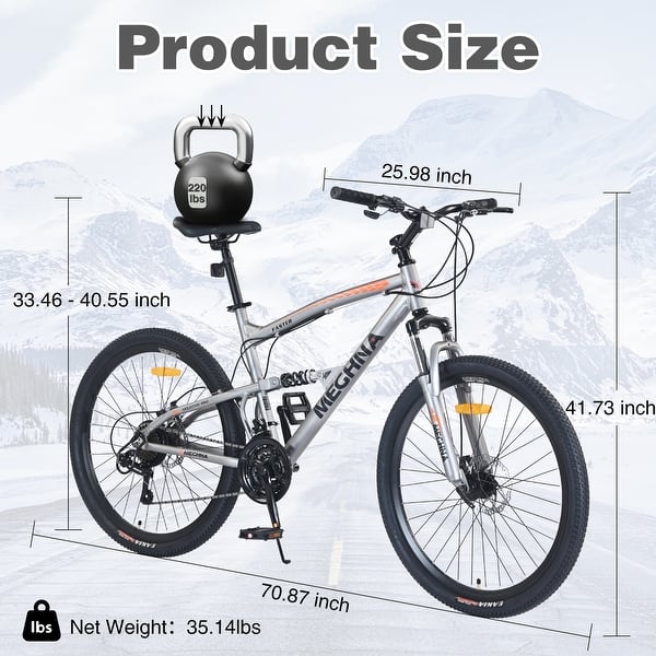 Ubuy Hiland Bikes Womens Mountain Bike 26 Inch Men's And Women's