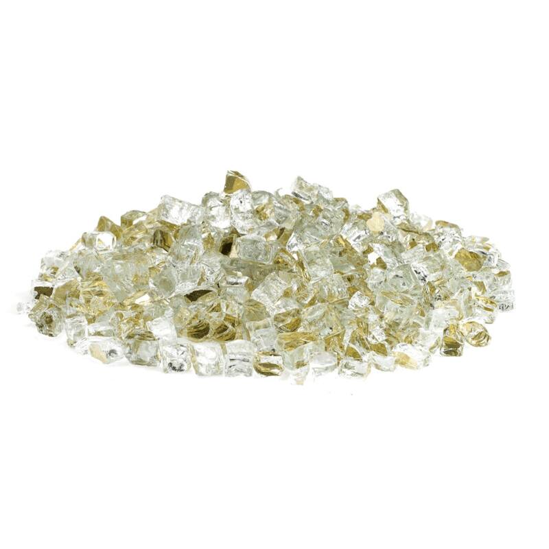 10 Lb. Reflective Fire Glass by AMS Fireplace