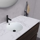 preview thumbnail 11 of 10, STYLISH 16 inches Round Undermount Ceramic Bathroom Sink with 2 Overflow Finishes - 16" x 16" x 7"