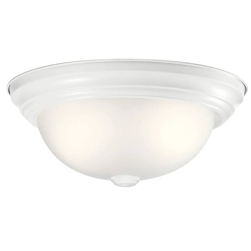 Kichler 2 Light 13" Wide Flush Mount Bowl Ceiling Fixture