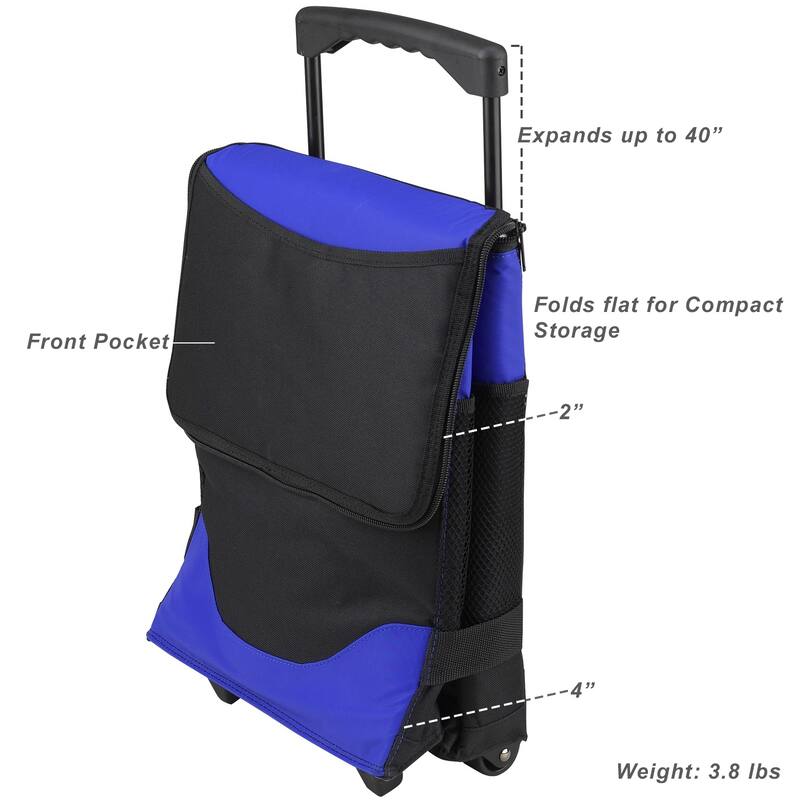 NCAA California Berkeley University Golden Bears 32 Can Collapsible Rolling Cooler