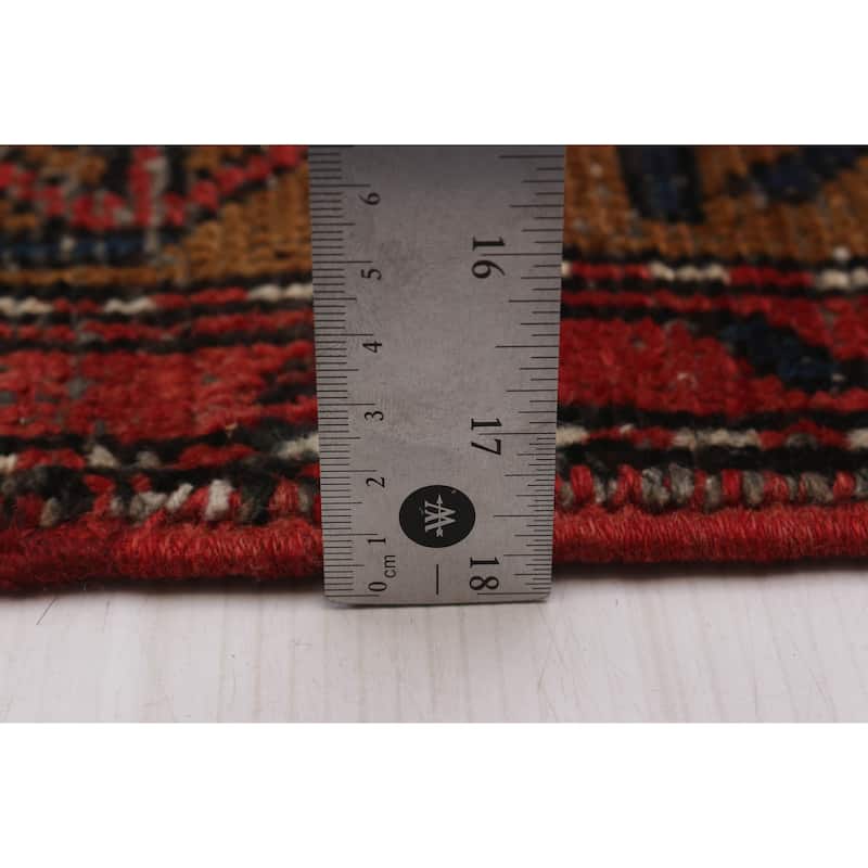 ECARPETGALLERY Hand-knotted Konya Anatolian Red Wool Rug - 3'8 x 10'8