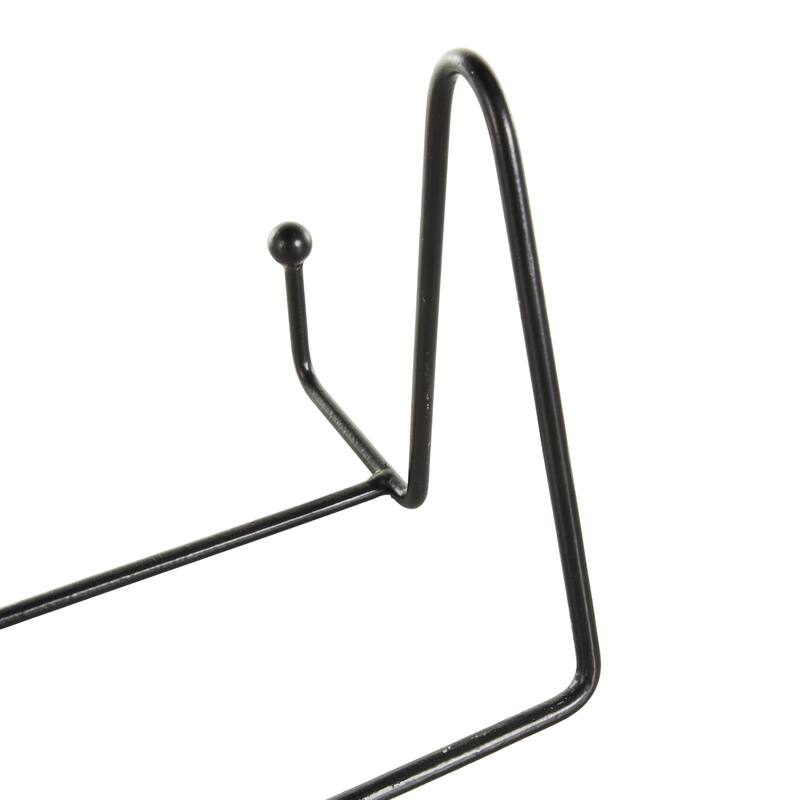 Metal Wide Triangle Display Easel - Set of 3 Black - Roche River Decor