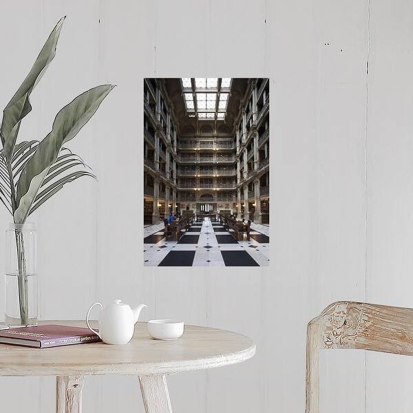 Shop Interiors Of A Library Peabody Institute Johns Hopkins