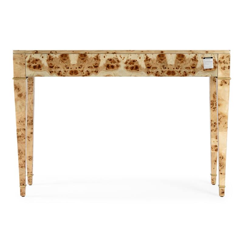 Kai 2 Drawer 46" Burl Wood Console Table