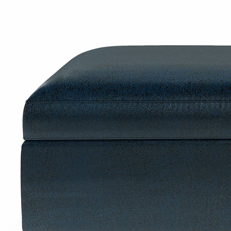 Wyndenhall Ethan Mid-century Modern Rectangular Table Ottoman