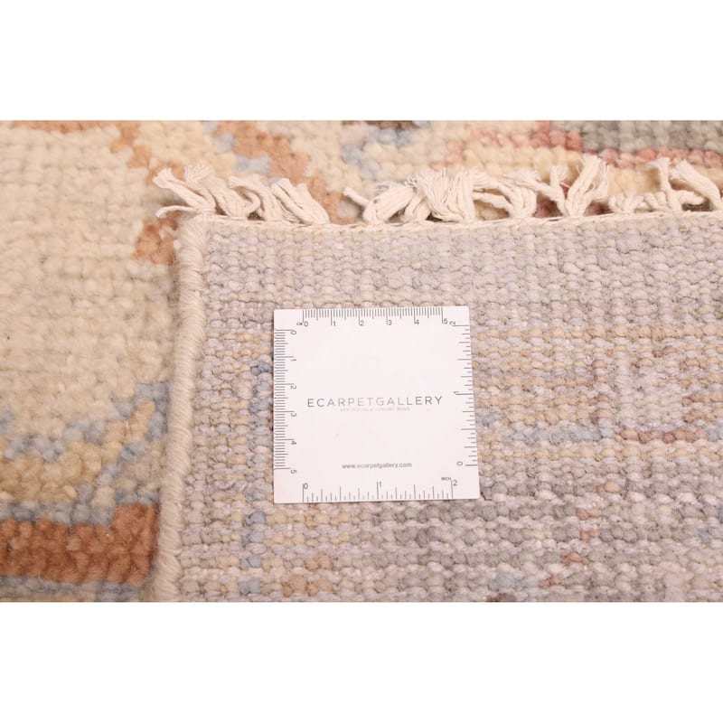 ECARPETGALLERY Hand-knotted Jules Serapi Light Grey Wool Rug - 8'0 x 9'11