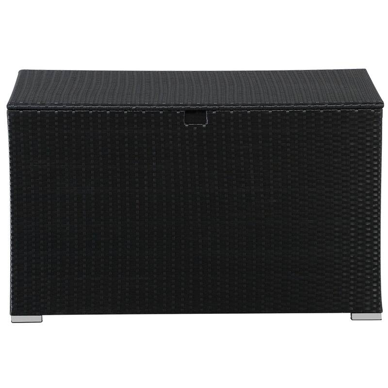 120 Gallon Water Resistant Plastic Deck Storage Container Box