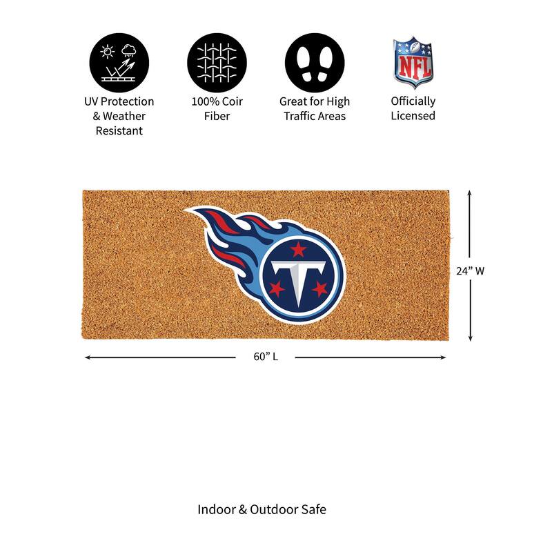 Tennessee Titans Full Color Indoor/Outdoor Coir Mat