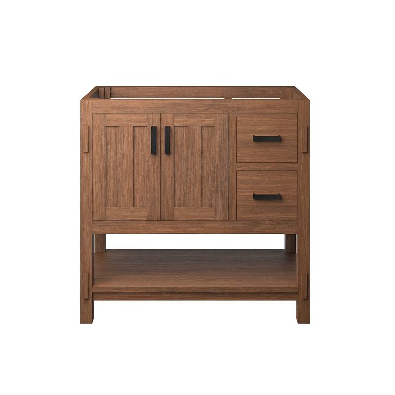 Ashlyn 36" Wood Bathroom Vanity Cabinet (Sink Basin Not Included) - 36