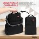 preview thumbnail 11 of 10, GillyGro Diaper Bag Backpack with In-built Booster, Roll-out Changing Pad, Organizer Insert