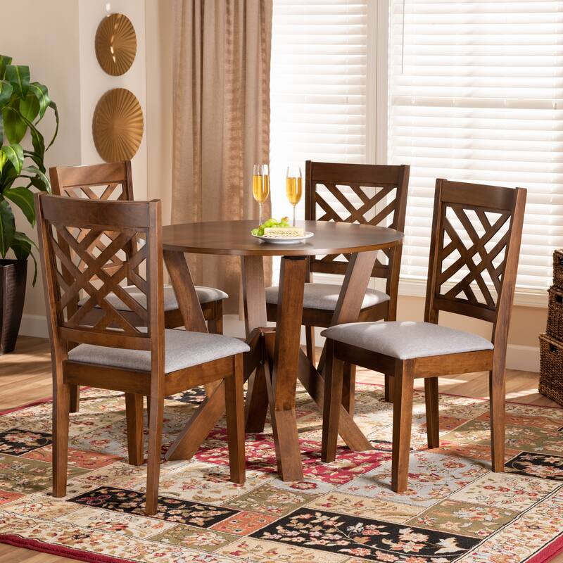 Elise Modern and Contemporary 5-Piece Dining Set