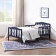 preview thumbnail 1 of 33, Classic Design Toddler Bed in Multiple Finish Blue