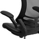 preview thumbnail 41 of 44, Mid-Back Mesh Swivel Ergonomic Task Office Chair with Flip-Up Arms