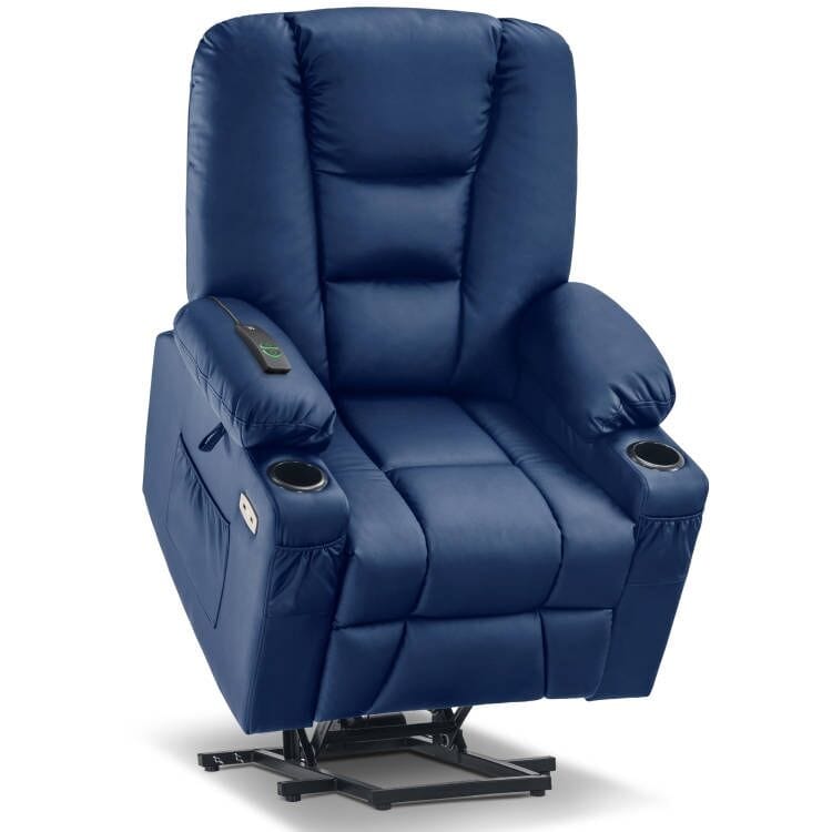 Power Lift Recliner With Extended Footrest