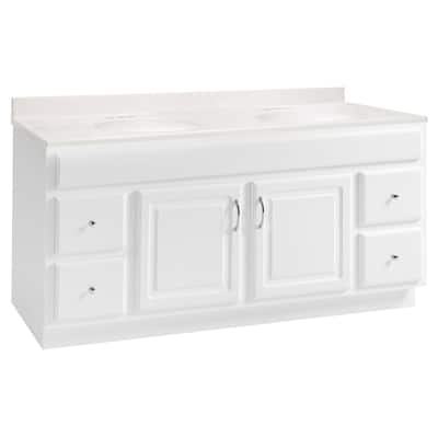 Design House 214635 Concord 60" Free Standing Double Basin Vanity Set
