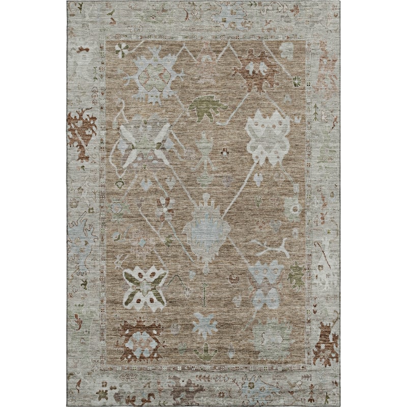Premium Washable Super Soft Traditional Kashmir Mayfield Rug
