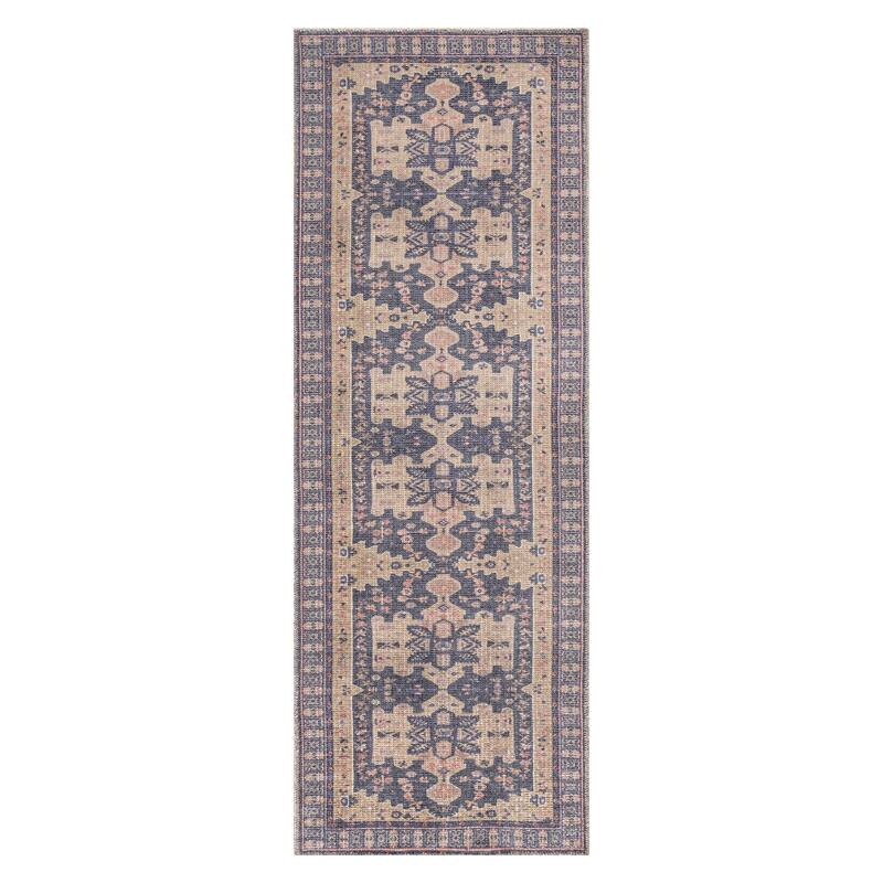 Vera Collection Red Power Loomed Indoor Area Rug