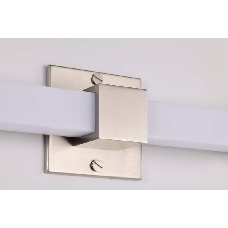 Brightwyn 16 Inch LED Vanity Brushed Nickel Finish - Brushed Nickel