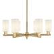 Option Brushed Brass / Matte White