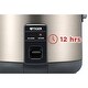 Tiger Corporation Pentola A Riso JNP-S18U-HU, Acciaio Inox Grigio, 10 Tazze (1,8 L) - Cottura E Mantenimento Al Caldo