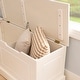 preview thumbnail 12 of 10, Josie Two Tone Backless Corner Nook Set