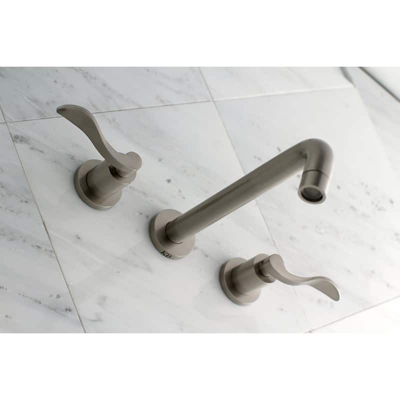 NuWave 3-Hole Wall Mount Roman Tub Faucet