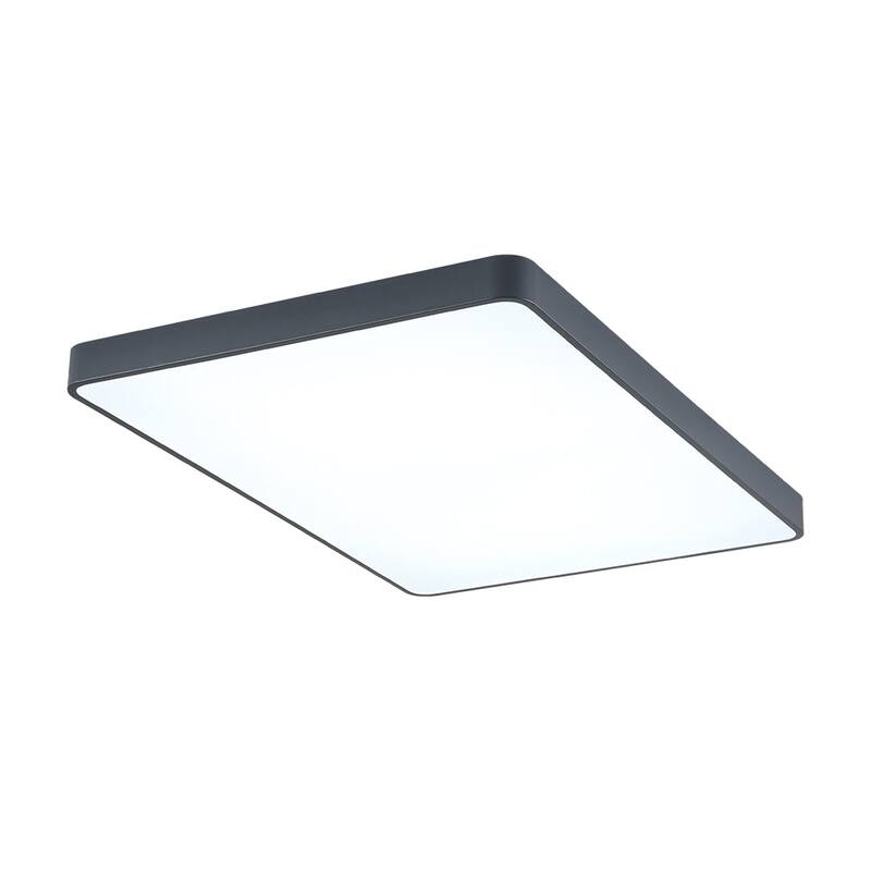 Dimmable LED Wide Rectangular Flush Mount Light 33.9 in