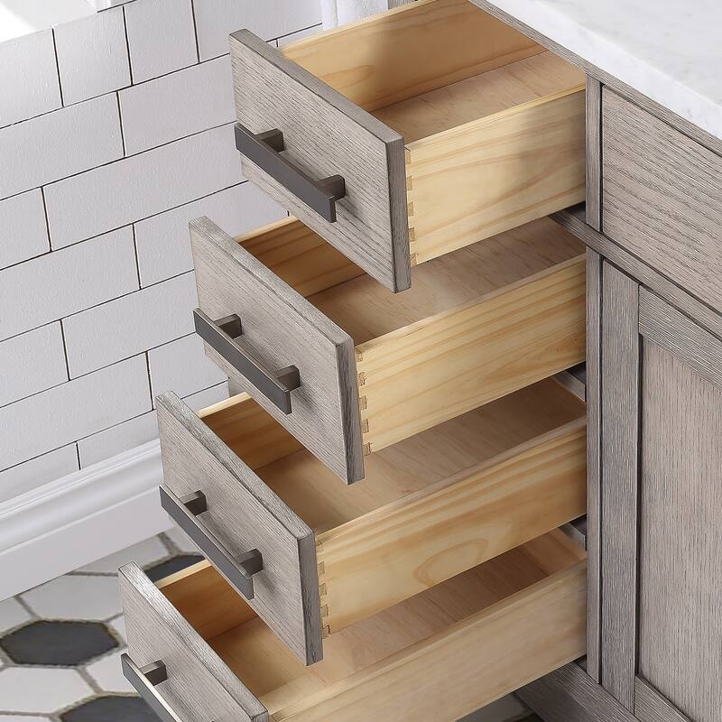 Chestnut 48" Single Bathroom Vanity Vanity with Mirror(s)