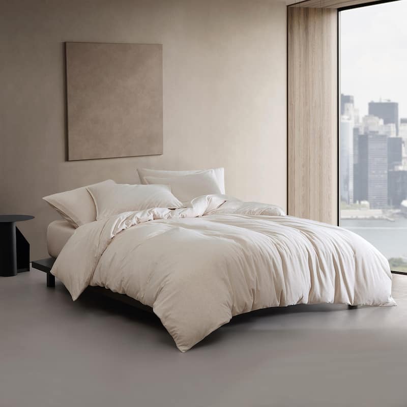 Calvin Klein Modern Cotton Melange Solid Comforter Set