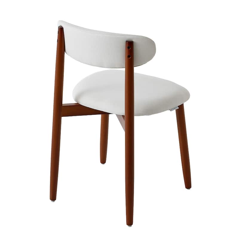 Modern Upholstered Linen Kitchen Dining Chair