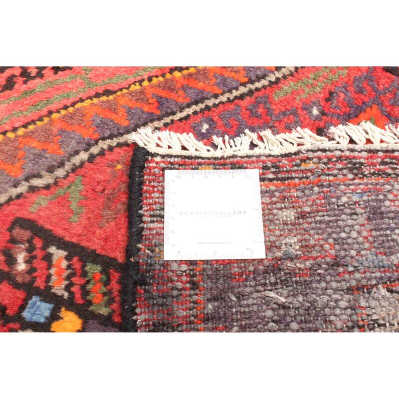ECARPETGALLERY Hand-knotted Andelz Red Wool Rug - 4'3 x 6'5
