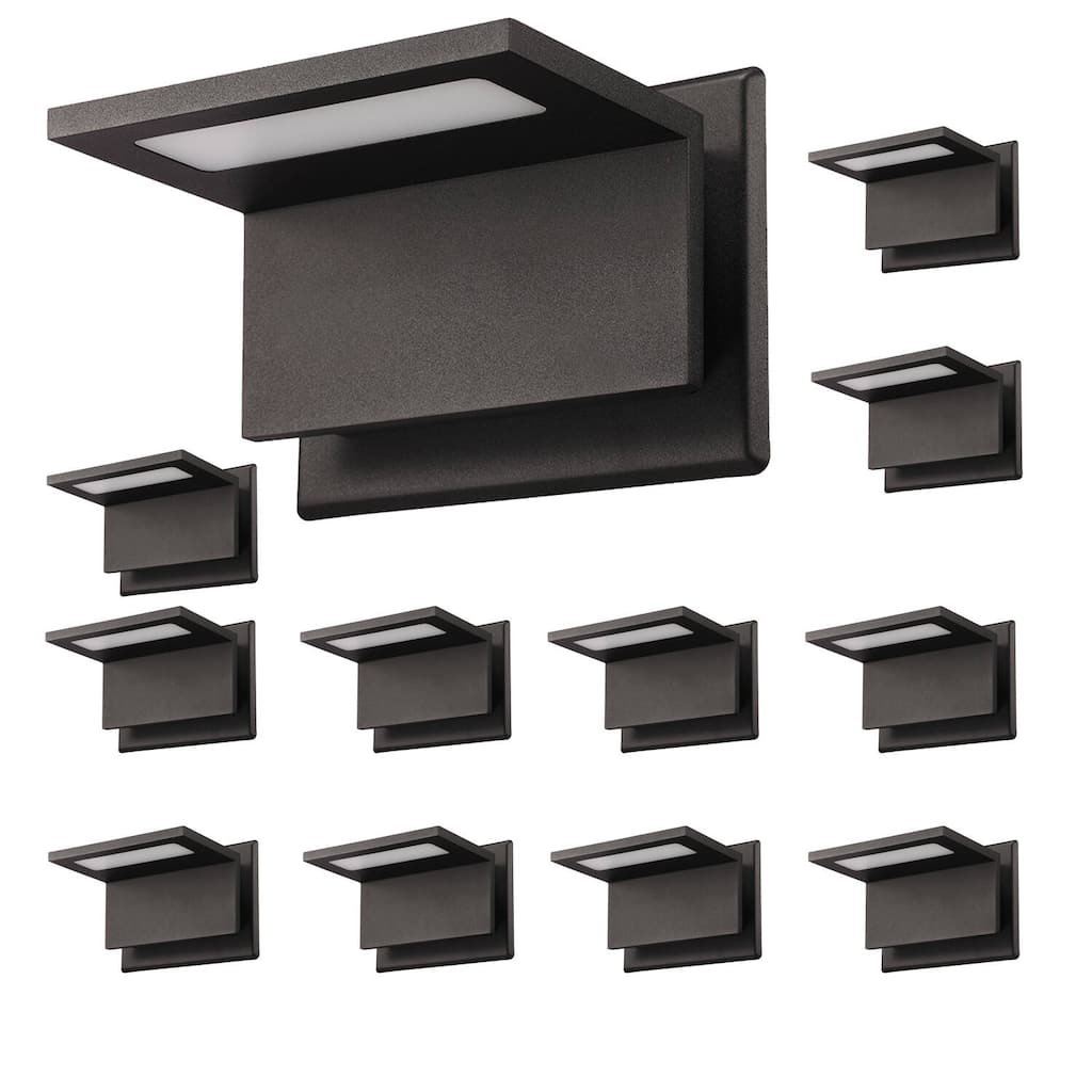 Outdoor Wall Sconce Lantern 12-Pack IP54 Wall Light for Porch 17309