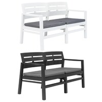 Shop Vidaxl Solid Acacia Wood Patio Garden Bench With Integrated