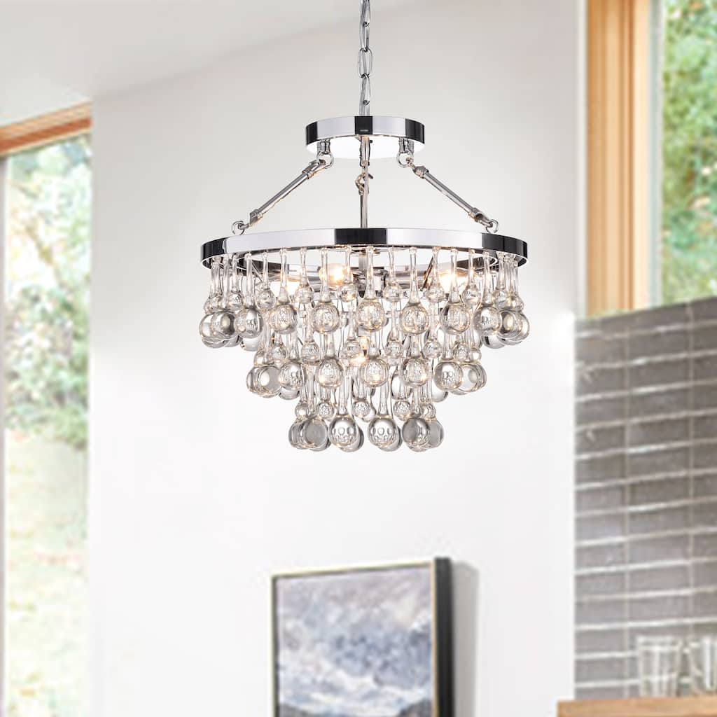 Cygnus 5-Light Tiered Chandelier