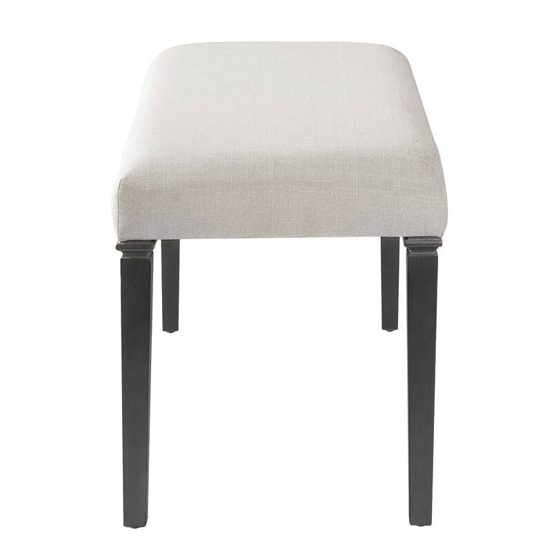 Retro 6-Piece Dining Room Set, Classic Wooden Table with 4 Chairs and Bench for Stylish Kitchen Decor