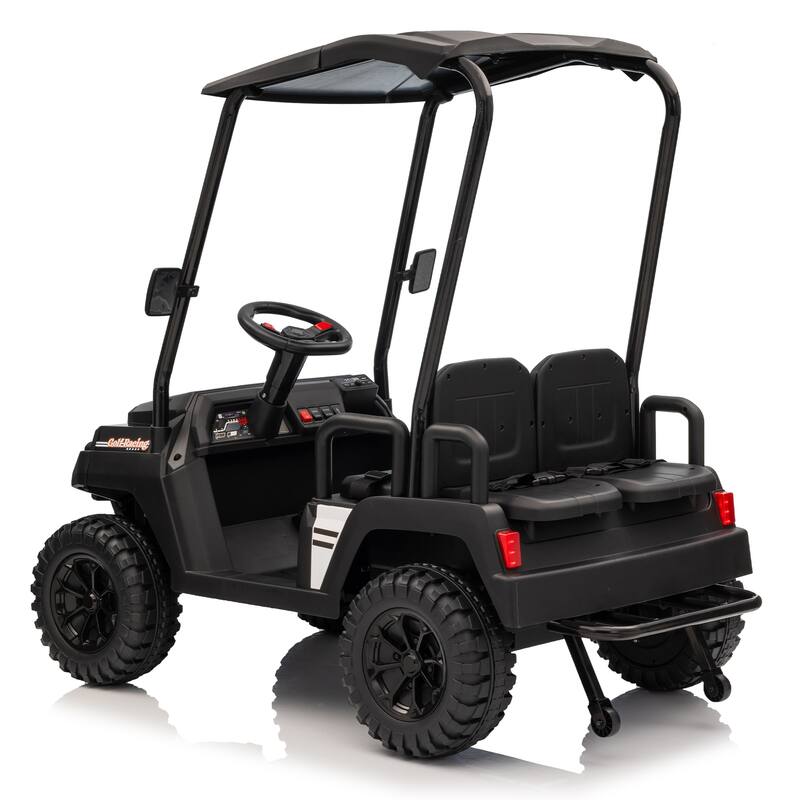 24V Xl Kids Electric Ride-On Truck W/Rc - Spacious 20in Wide Seat, Removable Sunshade, Dual-Motor Drive,Recommended Age: 3-8