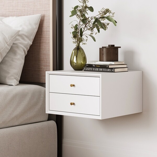 Nathan James Harper 2 Drawer Mid Century Side Table On Sale Bed Bath Beyond 35448440