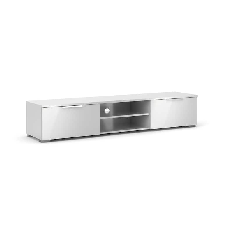Porch & Den Match 2-Drawer and 2-Shelf TV Stand