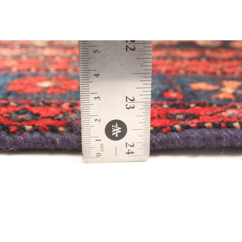 ECARPETGALLERY Hand-knotted Andelz Red Wool Rug - 4'1 x 6'7