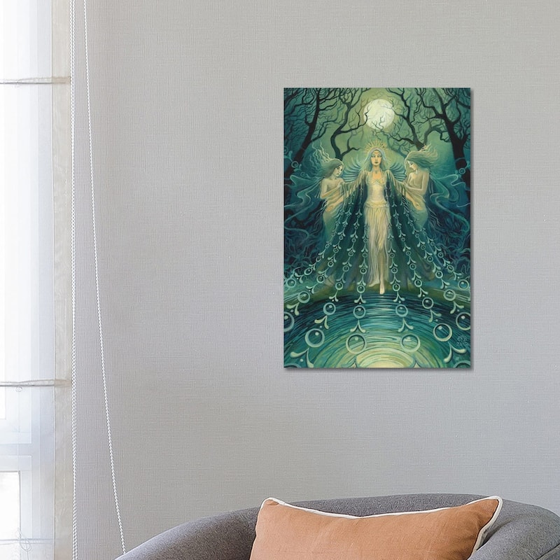iCanvas "Nyx: Goddess Of The Night" by Emily Balivet Canvas Print - 26x18x1.5