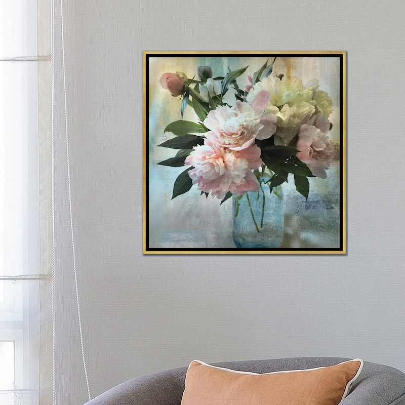 iCanvas "Peony Bouquet II" by Nan Framed Canvas Print
