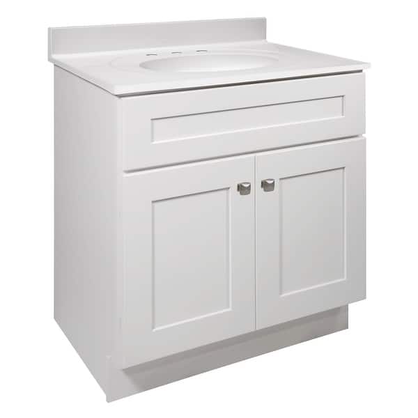 slide 2 of 11, Design House 214759 Brookings 32" Free Standing Single Basin Vanity White